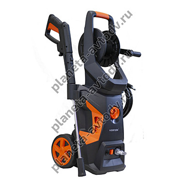 Мойка высокого давления VERTON PW 2500С (2500 вт,140-195 бар.,6,5-7,5 л/мин.,пистолет металл.катушка