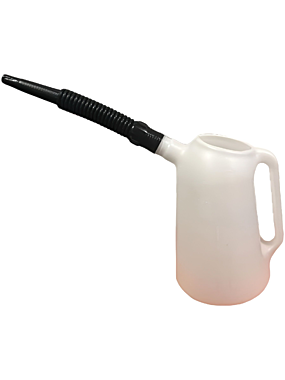 Мерная емкость с гибким сливом V=5,0л полипропилен