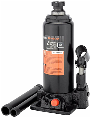 Домкрат гидр. 5.0т (216-413 мм в футляре) (автоdело) (43307)