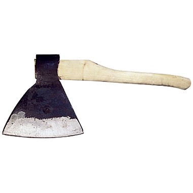Топор кованный, в сборе,  1900/2100 г, деревянное топорище, 500 мм, М2, 