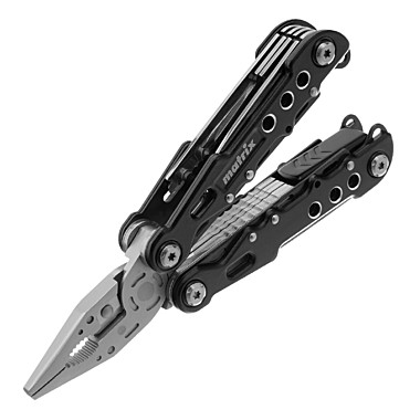 Трансформер, 13 функций, авторазжим, в чехле, 165 мм// Matrix