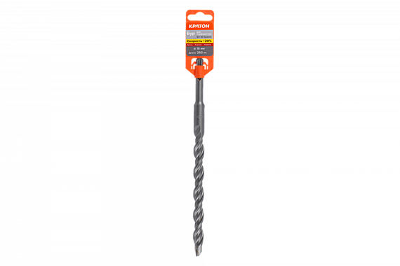 Бур Кратон SDS-plus S2 Ø8х260 мм