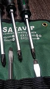 Набор отверток 7шт ударных на тканевой подложке (223/224/225/231/234/236)