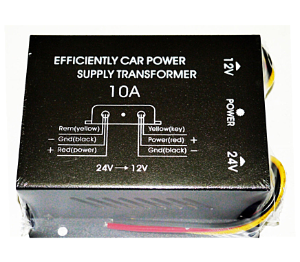 Преобразователь 10А 24v-12v