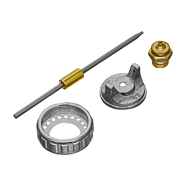 Ремкомплект для краскораспылителя 4 предмета: сопло 2,0 мм, игла, форсунка, зажим сопла// Matrix