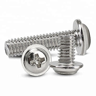 Винт-мебельный 4*20 полусфера с шайбой DIN967