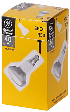 Лампа 40W, E14, Spot R50 General Electric