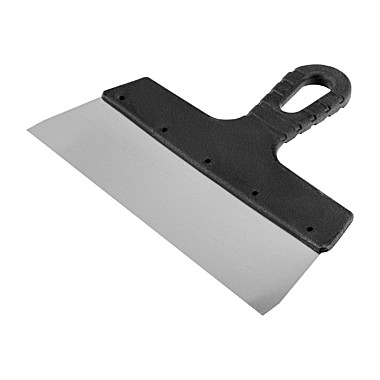 Шпатель фасадный из нержавеющей стали, 300 мм, пластмассовая ручка// Россия