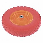 Колесо полиуретановое 4.80/4-8, длина оси 90мм, подшипник 20мм//Palisad