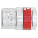 Головка торцевая, 19 мм, 6-гранная, CrV, под квадрат 1/2