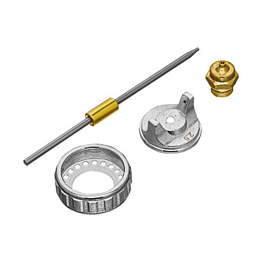 Ремкомплект для краскораспылителя 4 предмета: сопло 2,5 мм, игла, форсунка, зажим сопла// Matrix