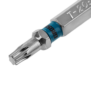 Набор бит TORX 20х50, сталь S2, 10 шт.// Gross