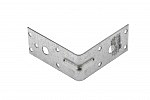 Крепежный уголок усиленный, KUU 90x90x40 мм, Россия// Сибртех