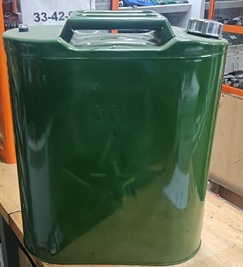 Канистра 30л.стальная плоская