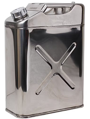 Канистра 50л.стальная (винтовая крышка)